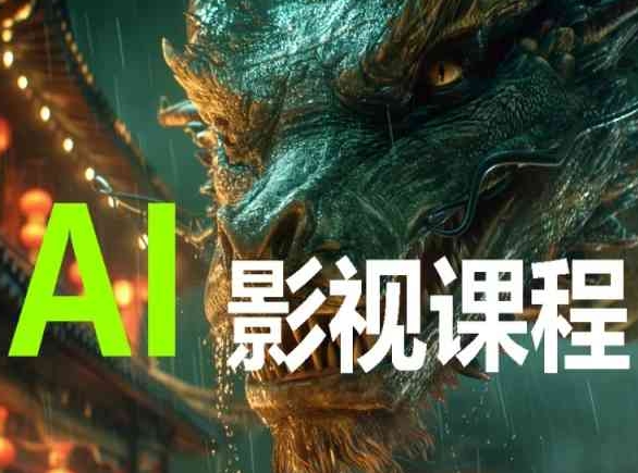 AI电影创作，AI影视创作全套完整课程-清欢网创
